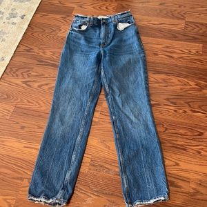 Abercrombie the 90s straight ultra high rise size 4R